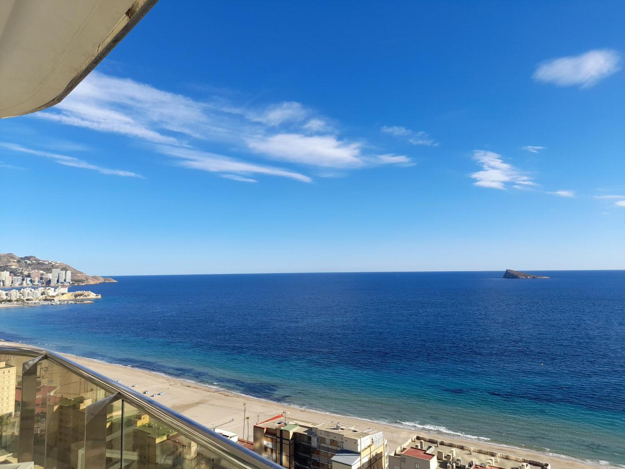 Sunset Cliffs Sea View Apartments 14 Floor Benidorm Exterior foto
